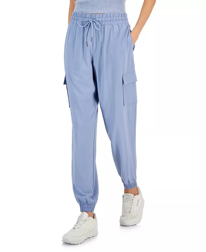 Juniors' Athletic Cargo Jogger Pants